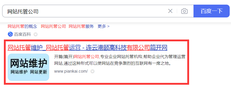 開篇網(wǎng)站托管公司
